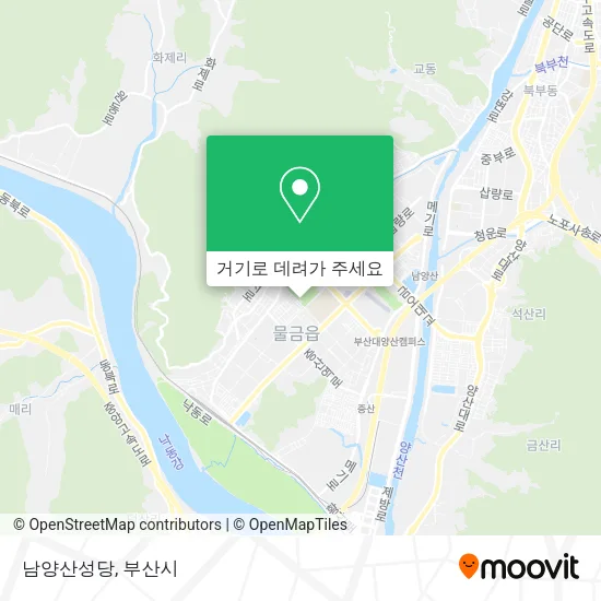 남양산성당 지도