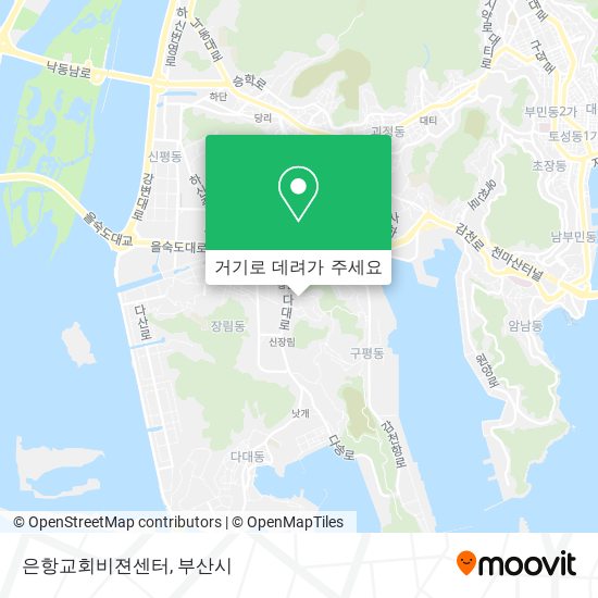 은항교회비젼센터 지도