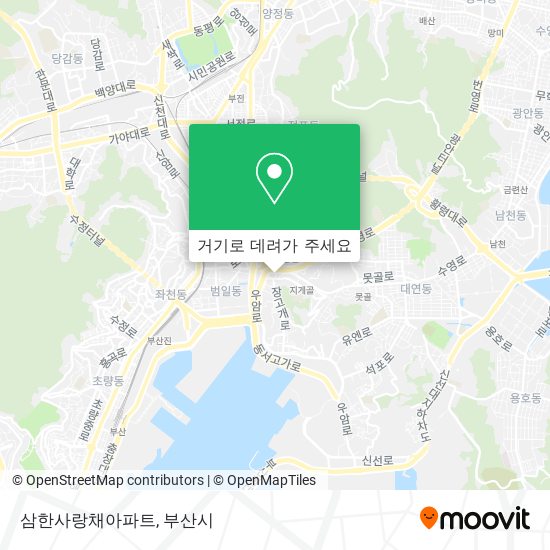 삼한사랑채아파트 지도