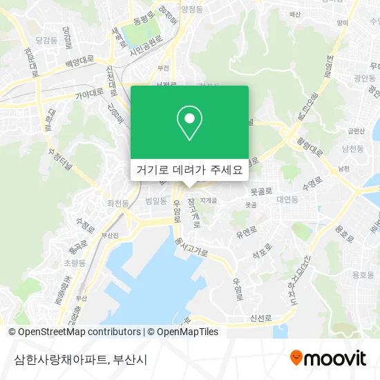 삼한사랑채아파트 지도