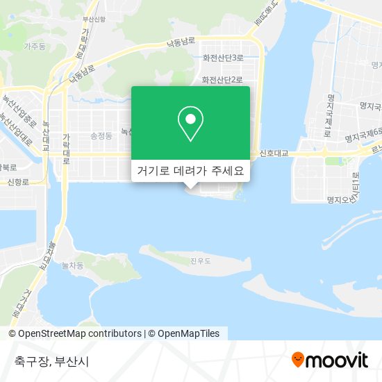 축구장 지도