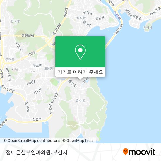 정미은산부인과의원 지도