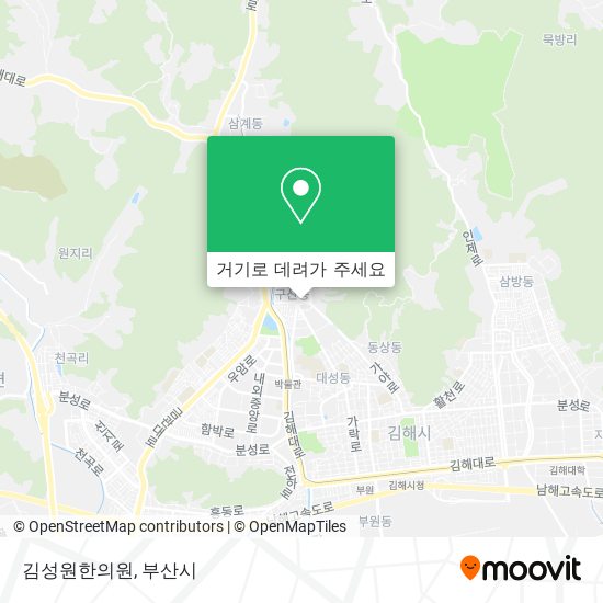 김성원한의원 지도