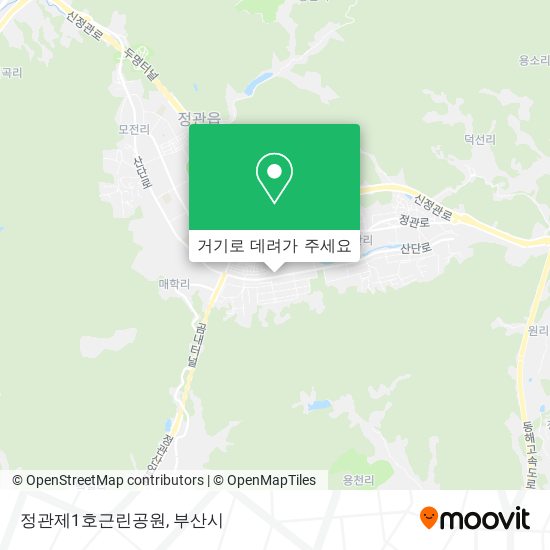 정관제1호근린공원 지도