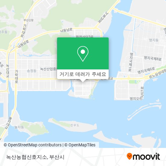녹산농협신호지소 지도