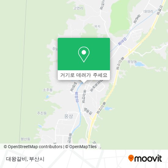 대왕갈비 지도