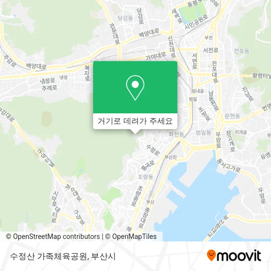 수정산 가족체육공원 지도