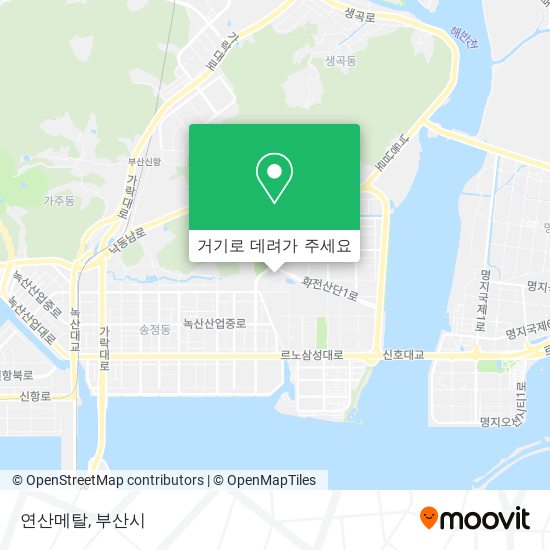 연산메탈 지도