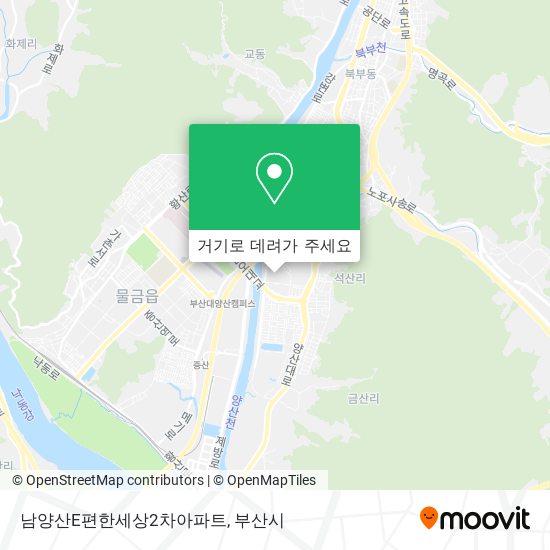 남양산E편한세상2차아파트 지도