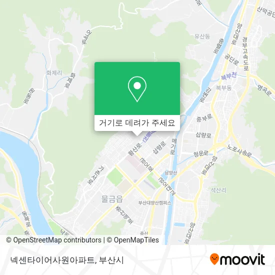 넥센타이어사원아파트 지도
