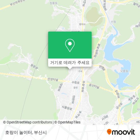 호랑이 놀이터 지도