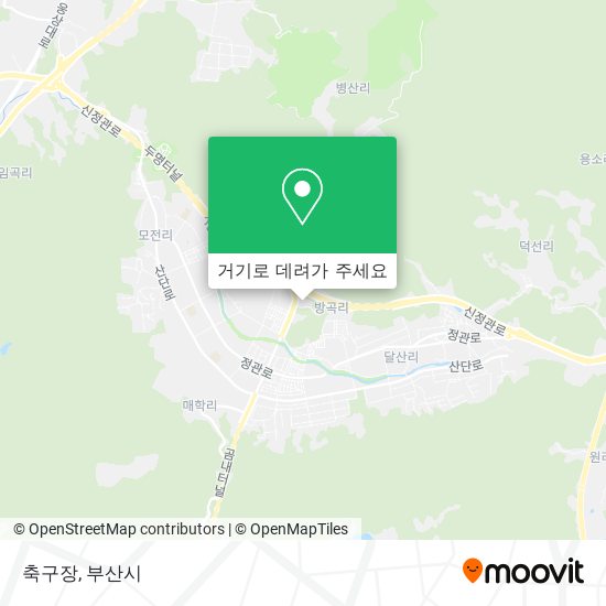 축구장 지도