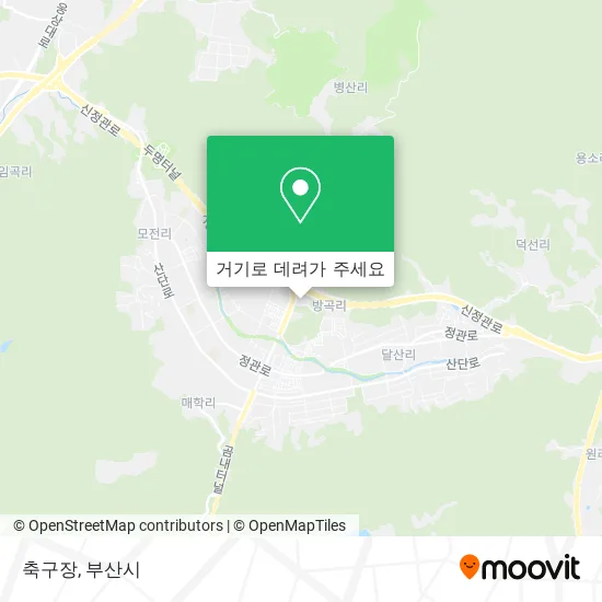축구장 지도