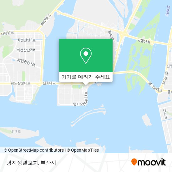 명지성결교회 지도