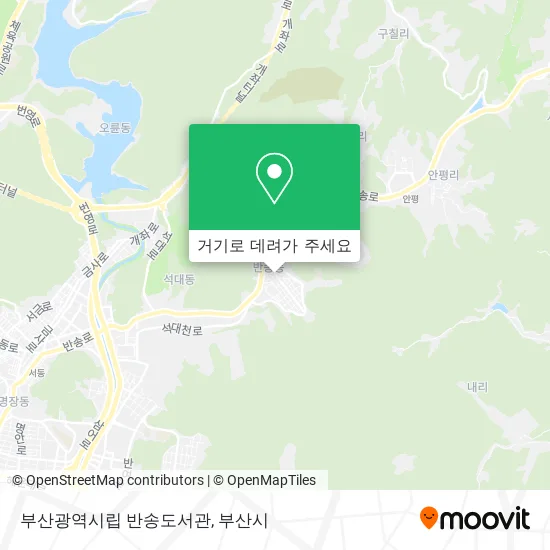 부산광역시립 반송도서관 지도