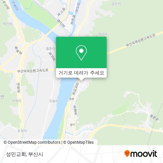 성민교회 지도