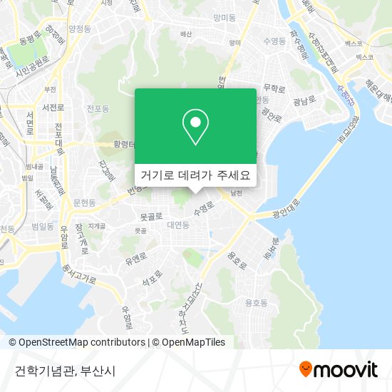 건학기념관 지도