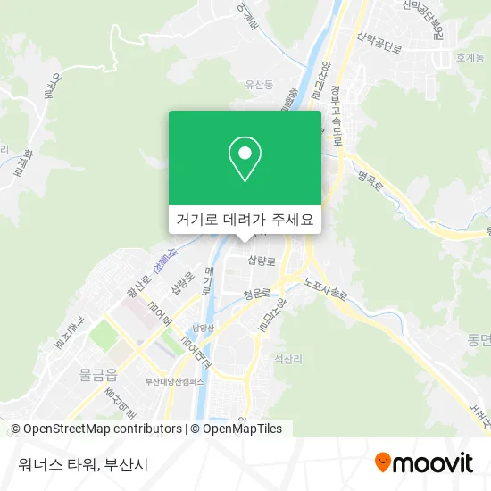 워너스 타워 지도