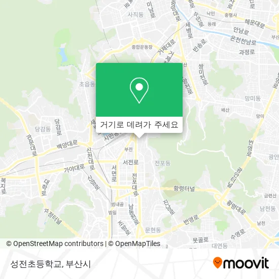 성전초등학교 지도