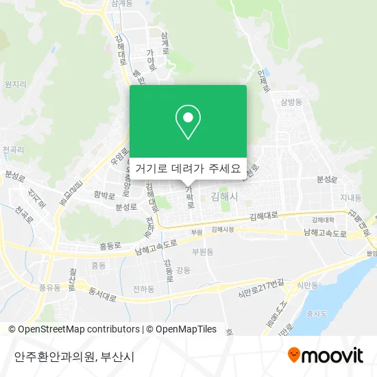안주환안과의원 지도