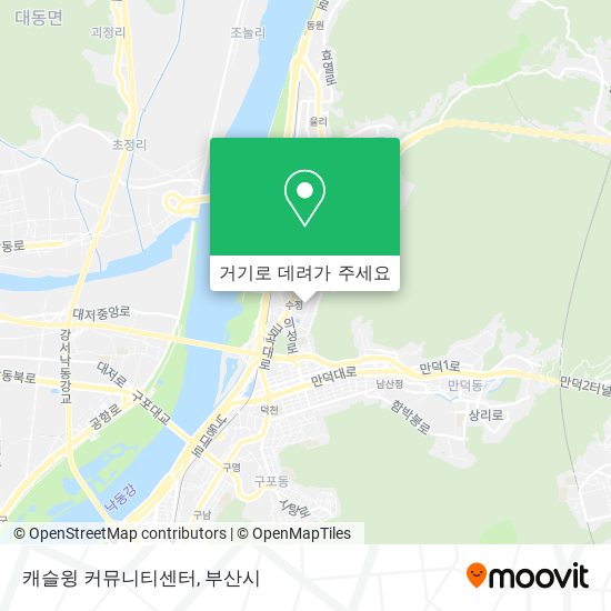캐슬윙 커뮤니티센터 지도