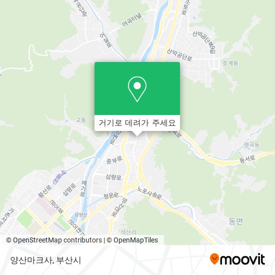 양산마크사 지도