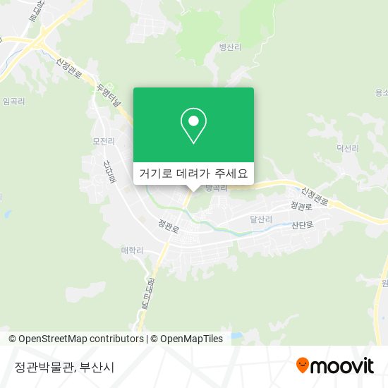 정관박물관 지도