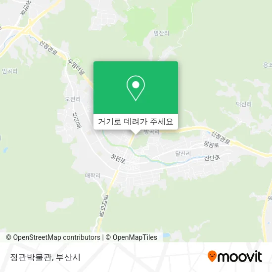 정관박물관 지도