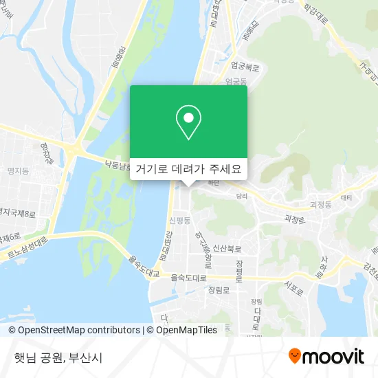 햇님 공원 지도