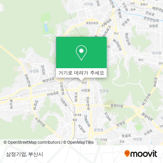 삼정기업 지도