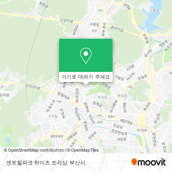 센트럴파크 하이츠 조각상 지도