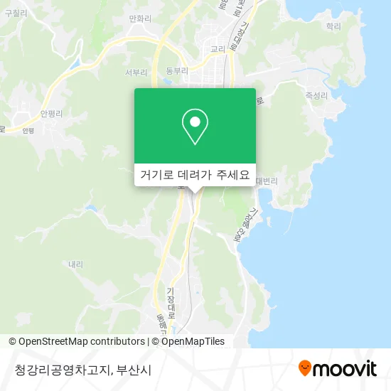 청강리공영차고지 지도
