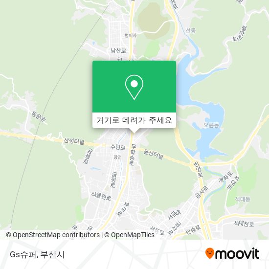 Gs슈퍼 지도