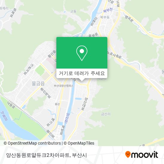 양산동원로얄듀크2차아파트 지도