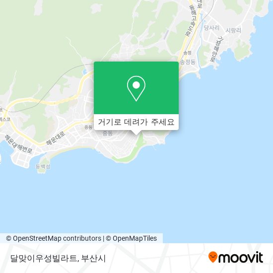 달맞이우성빌라트 지도