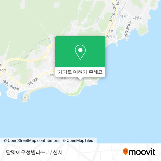 달맞이우성빌라트 지도