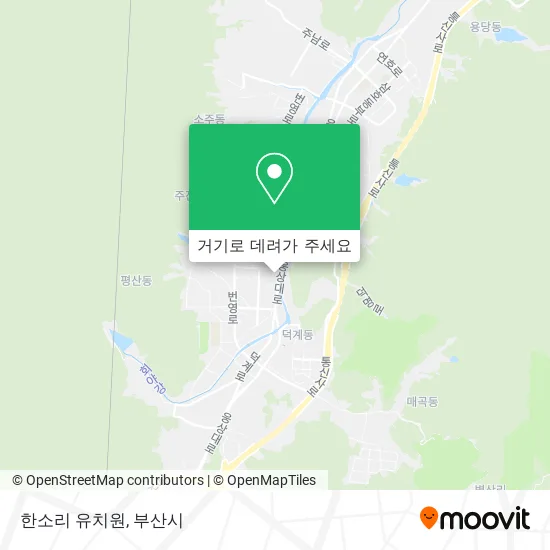 한소리 유치원 지도