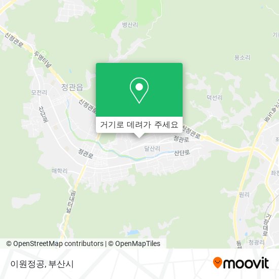 이원정공 지도