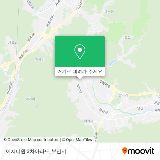 이지더원 3차아파트 지도