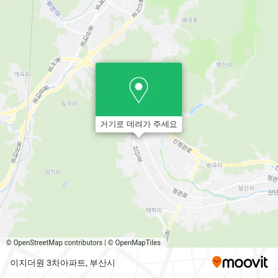 이지더원 3차아파트 지도
