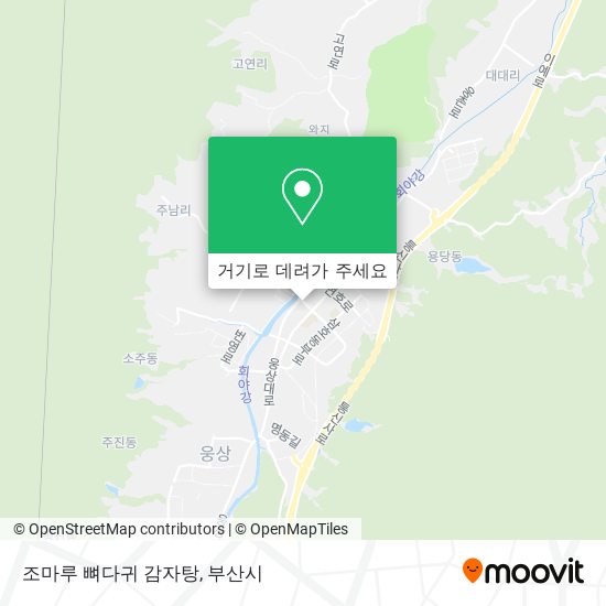 조마루 뼈다귀 감자탕 지도