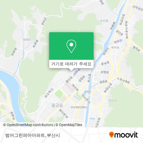 범어그린피아아파트 지도