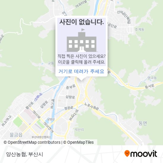 양산농협 지도