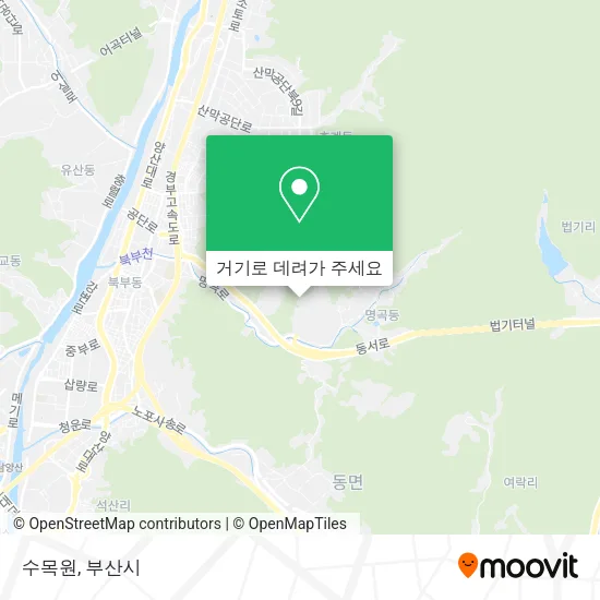 수목원 지도