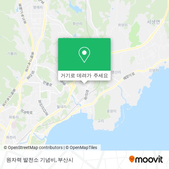 원자력 발전소 기념비 지도