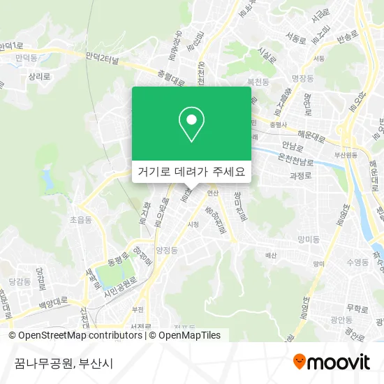꿈나무공원 지도