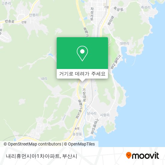 내리휴먼시아1차아파트 지도