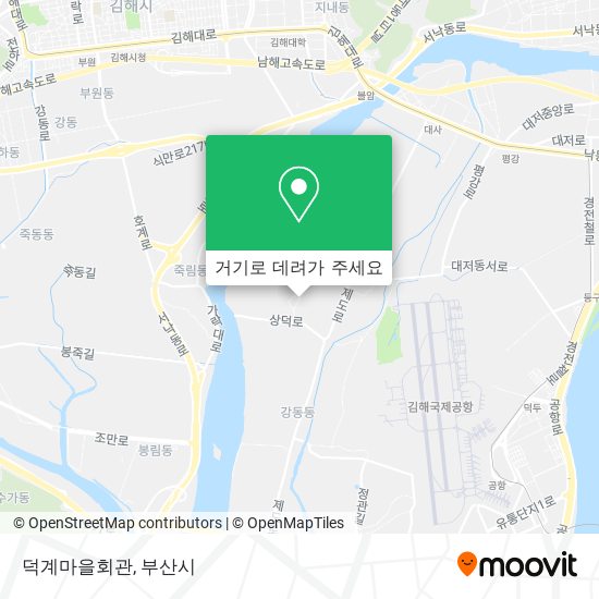 덕계마을회관 지도