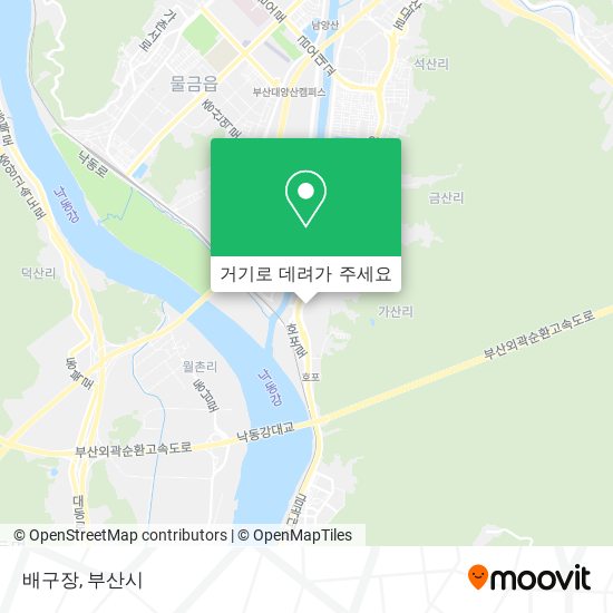 배구장 지도