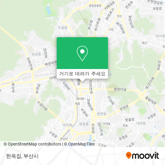 한옥집 지도